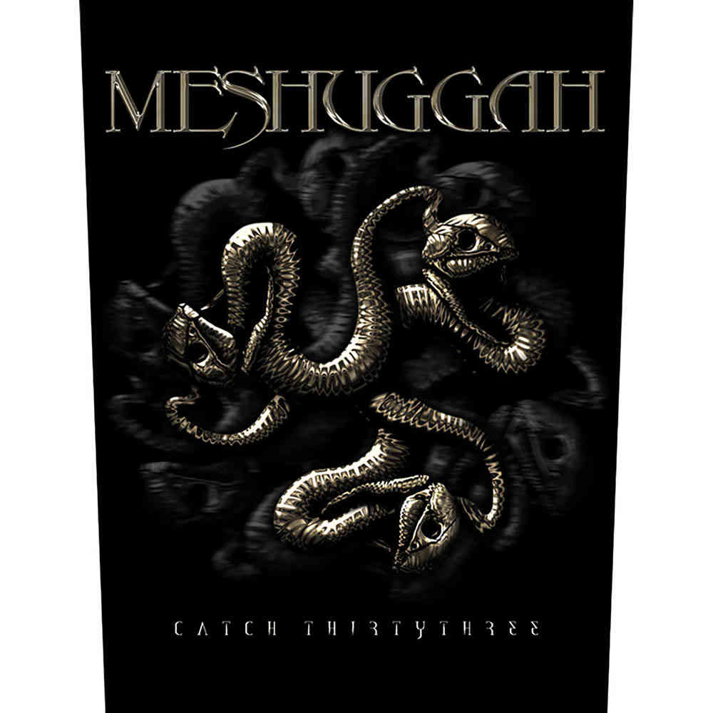 Meshuggah - Catch 33 Patch arrière - Multicolore